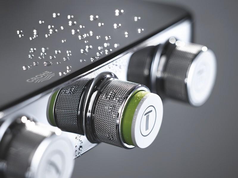 ovládání sprchové baterie euphoria smartcontrol